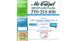 Desktop Screenshot of mrcarpet.org